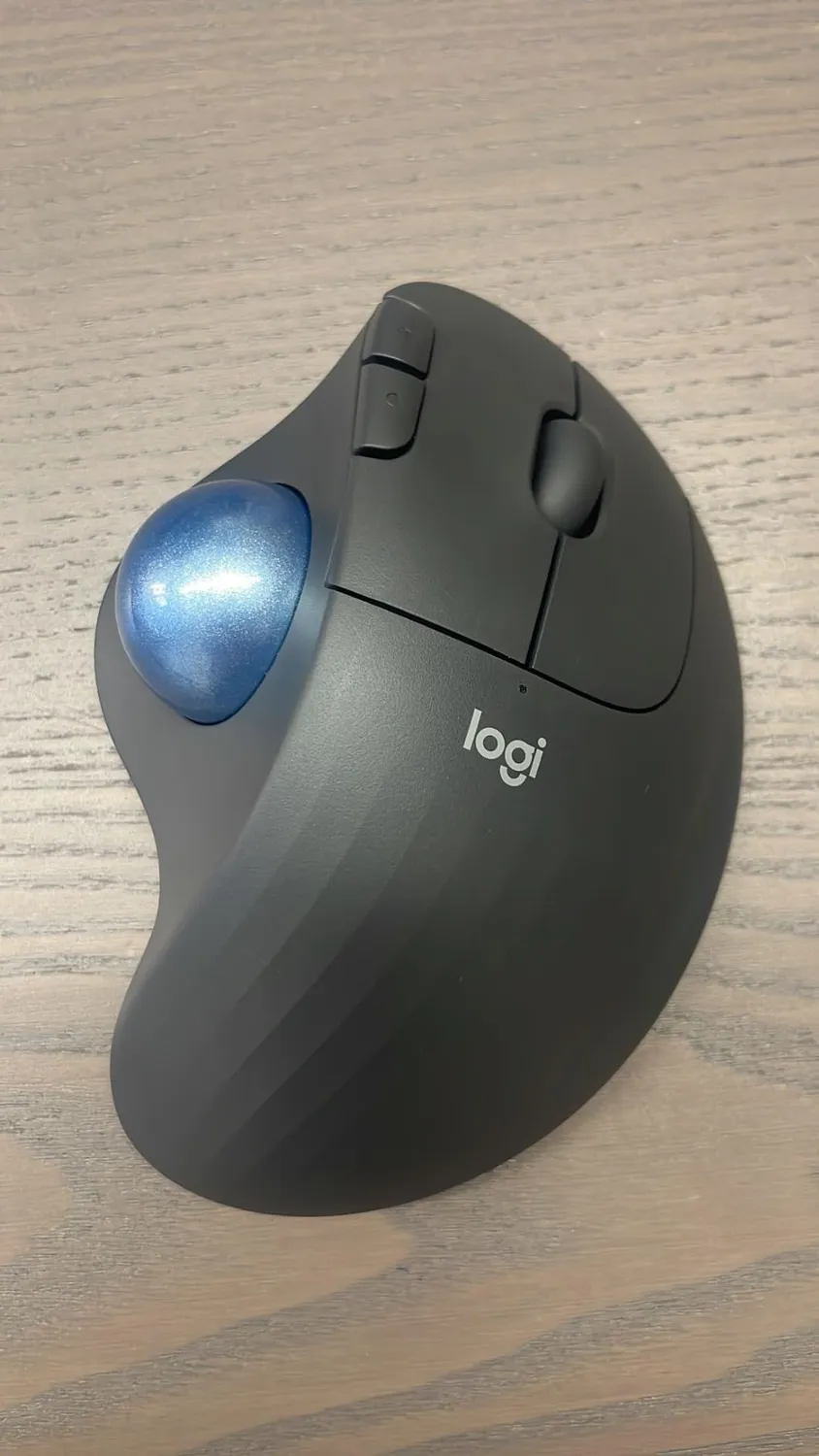Logitech ERGO M575 Mouse Trackball Wireless Bluetooth Nero