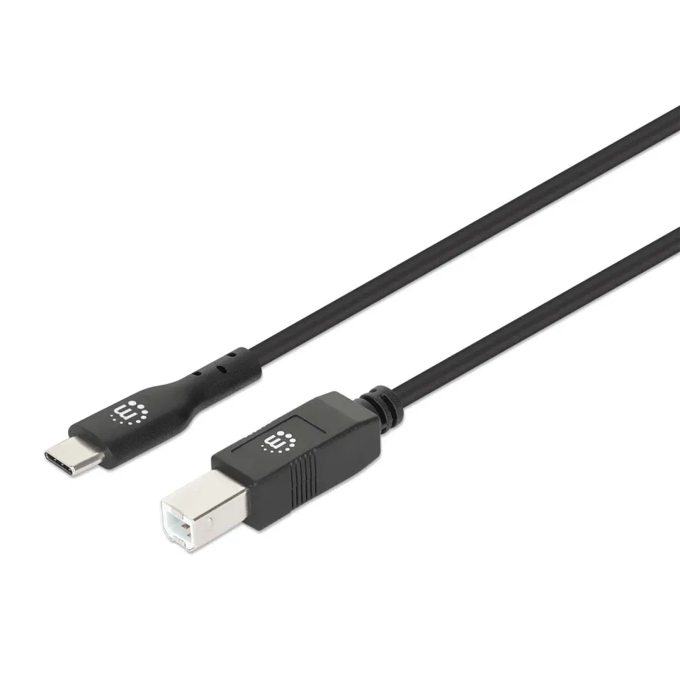 Manhattan USB 2.0 Type-C a Type-B Cavo 2 m