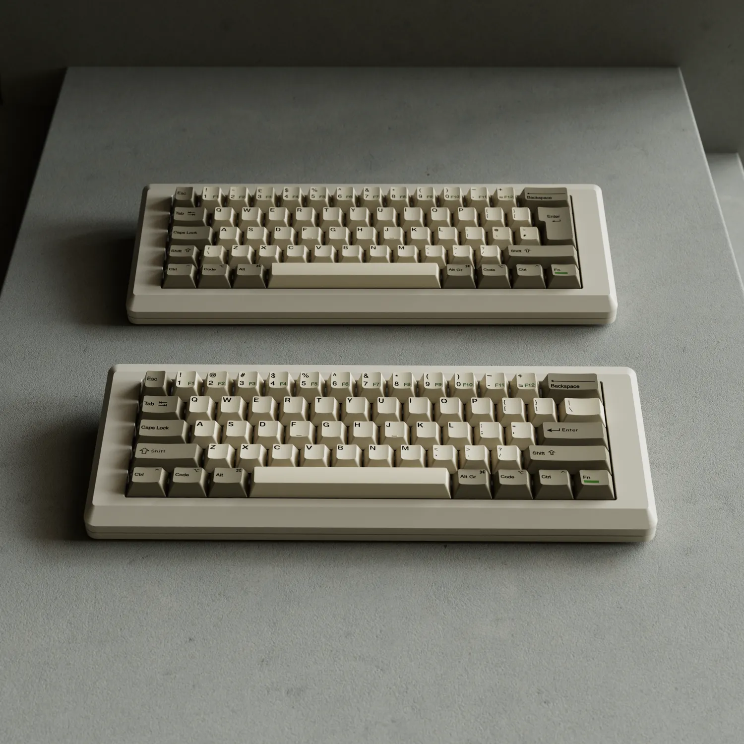 Vortex M0110 tastiera 75% beige Cherry Brown