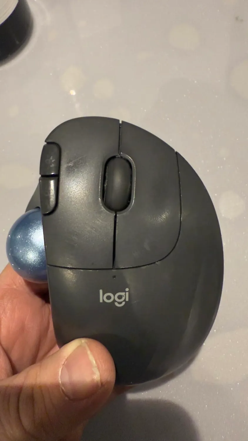 Logitech ERGO M575 Mouse Trackball Wireless Bluetooth Nero