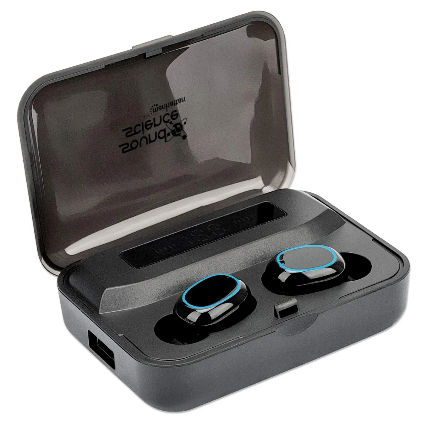 Manhattan Sound Science cuffie in-ear Bluetooth nere
