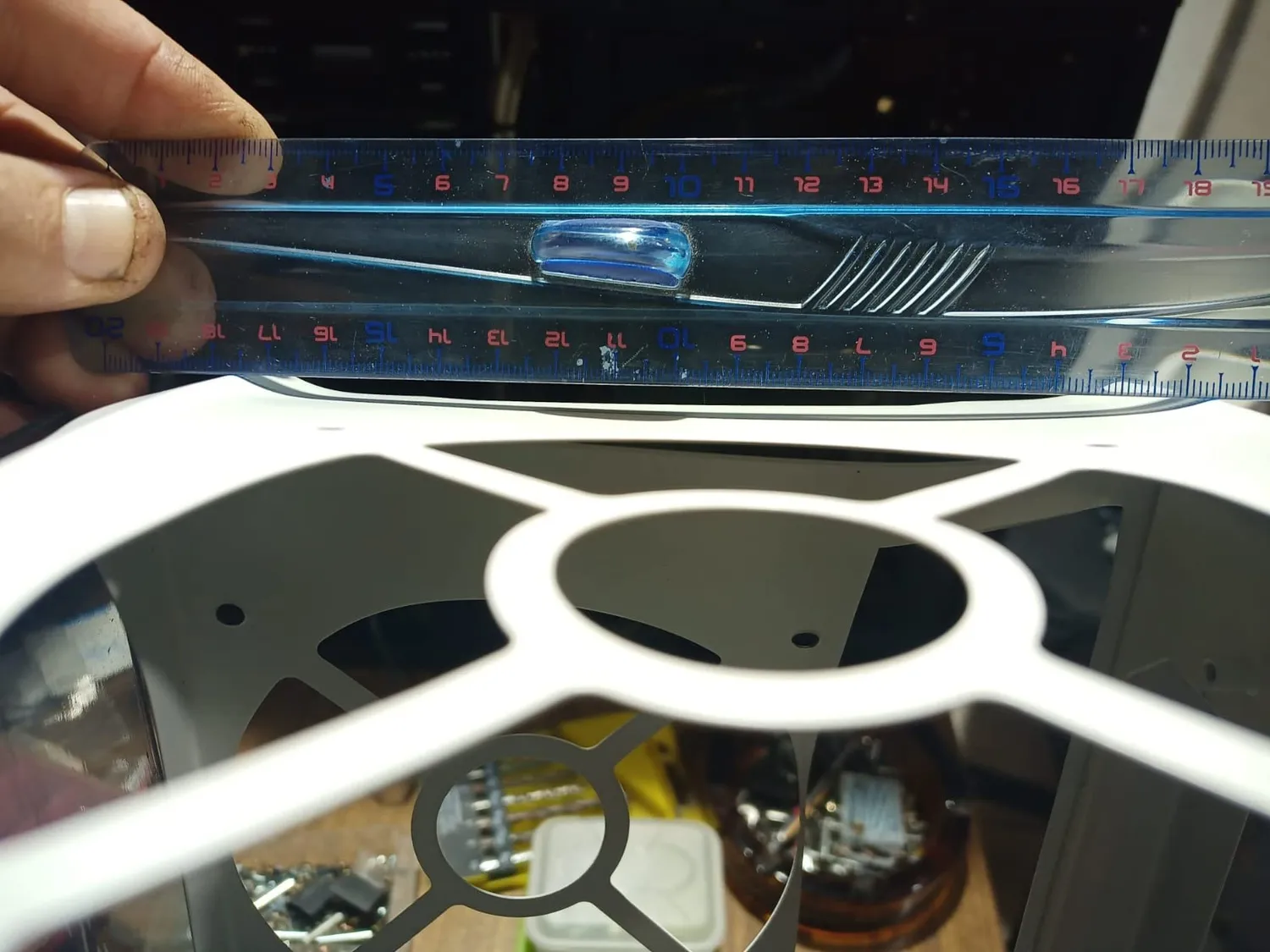 Mars Gaming MC51W case PC ATX bianco vetro temperato