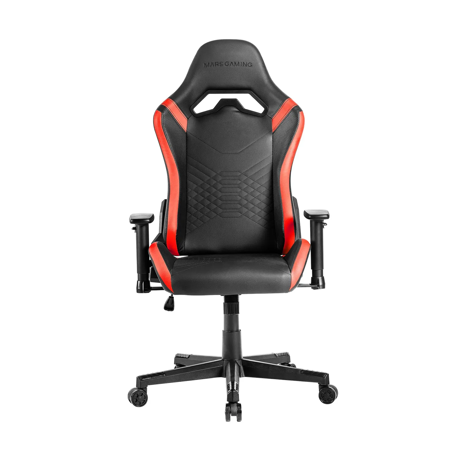 Mars Gaming MGCERGOBR Sedia Gaming Rossa Rete Traspirante