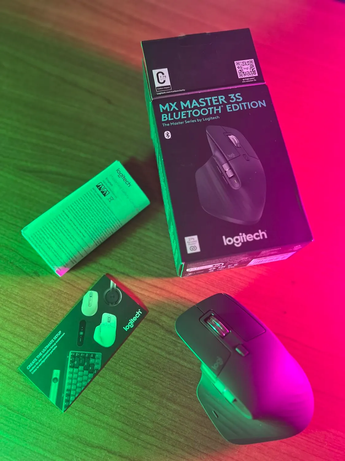 Logitech MX Master 3S mouse wireless 8000 DPI silenzioso