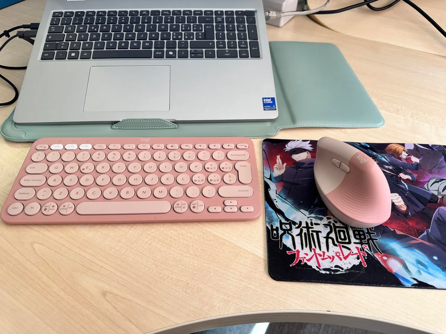 Logitech Lift mouse verticale grigio ergonomico 57°