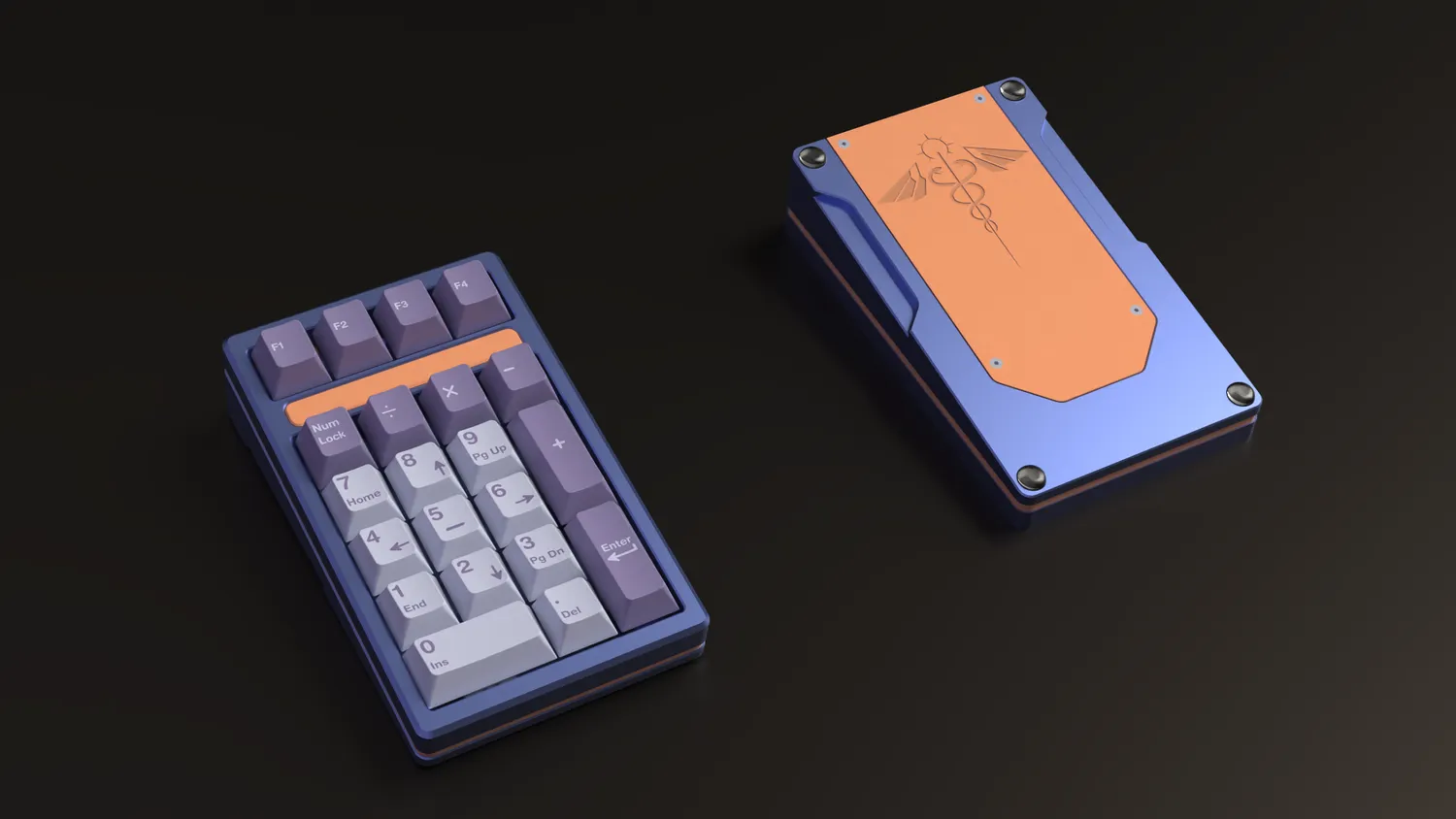 CoffeeKeys Hermes numpad hotswap QMK Top-Mount