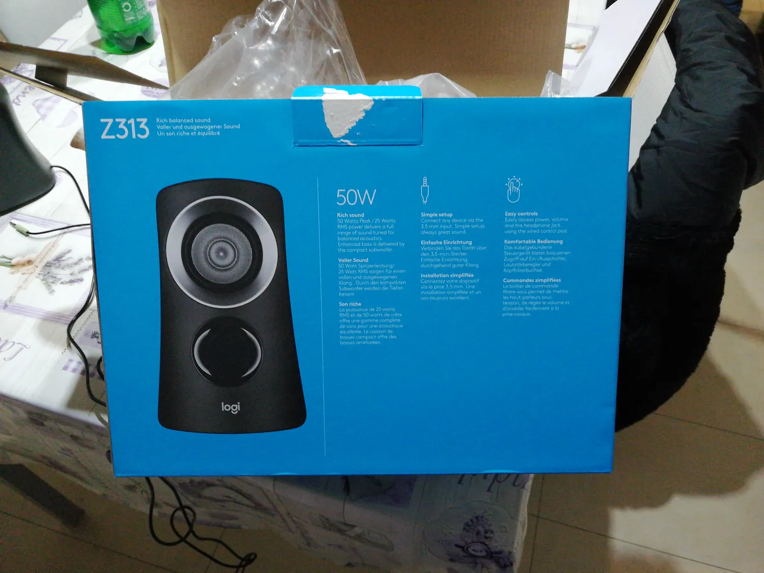 Logitech Z313 casse PC 2.1 con subwoofer 50W