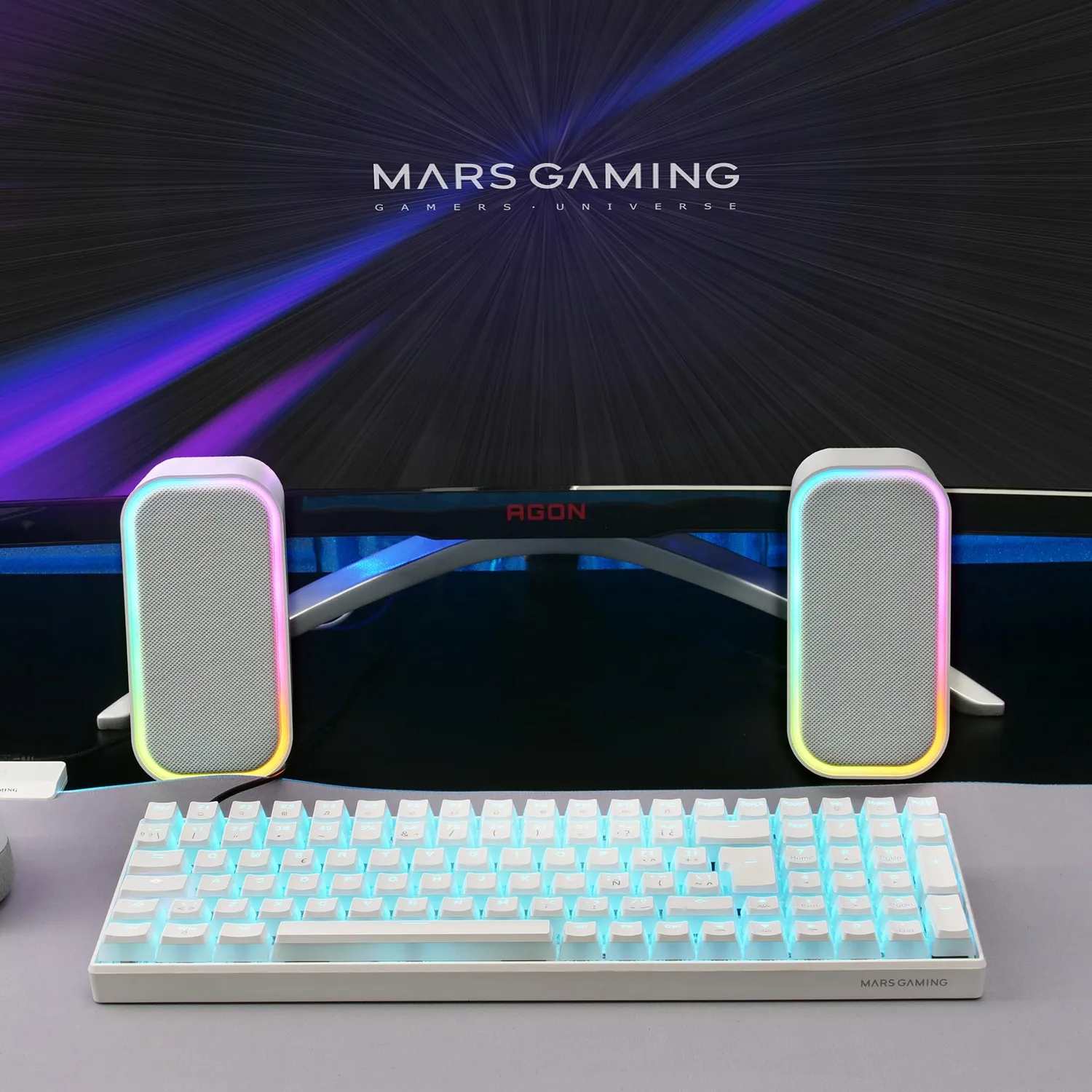 Mars Gaming MS1 altoparlanti PC 10W RGB Bluetooth