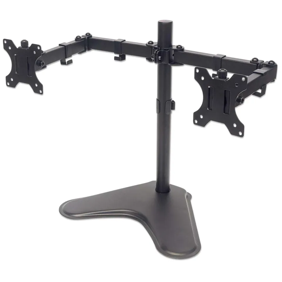 Manhattan Supporto Doppio Monitor 13-32" Nero VESA