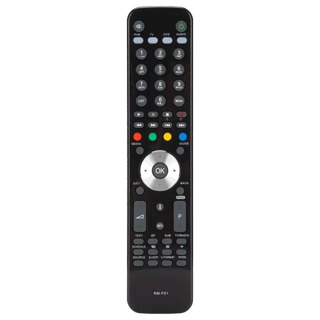 Zunate RM-F01 Telecomando Ricambio Humax Foxsat-HDR Nero