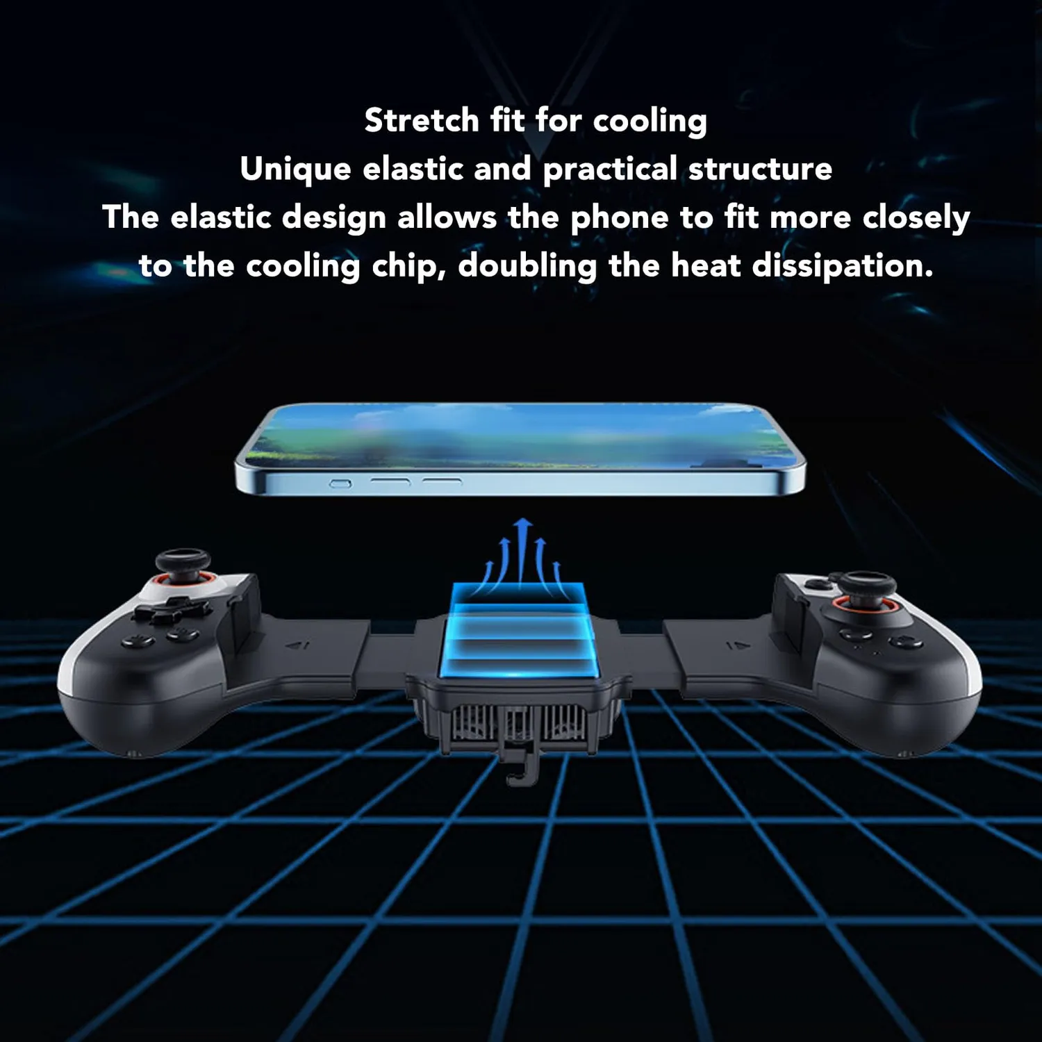 Zunate Gamepad Telescopico Bluetooth Android iOS PC RGB