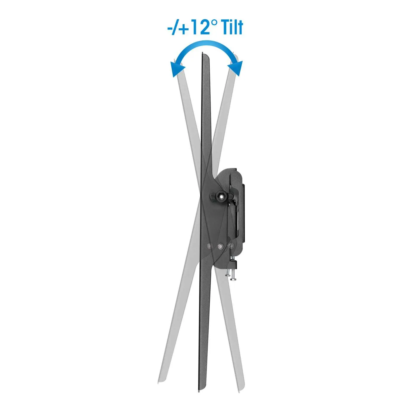 Manhattan Supporto TV a Parete 37"-70" inclinabile 45 kg