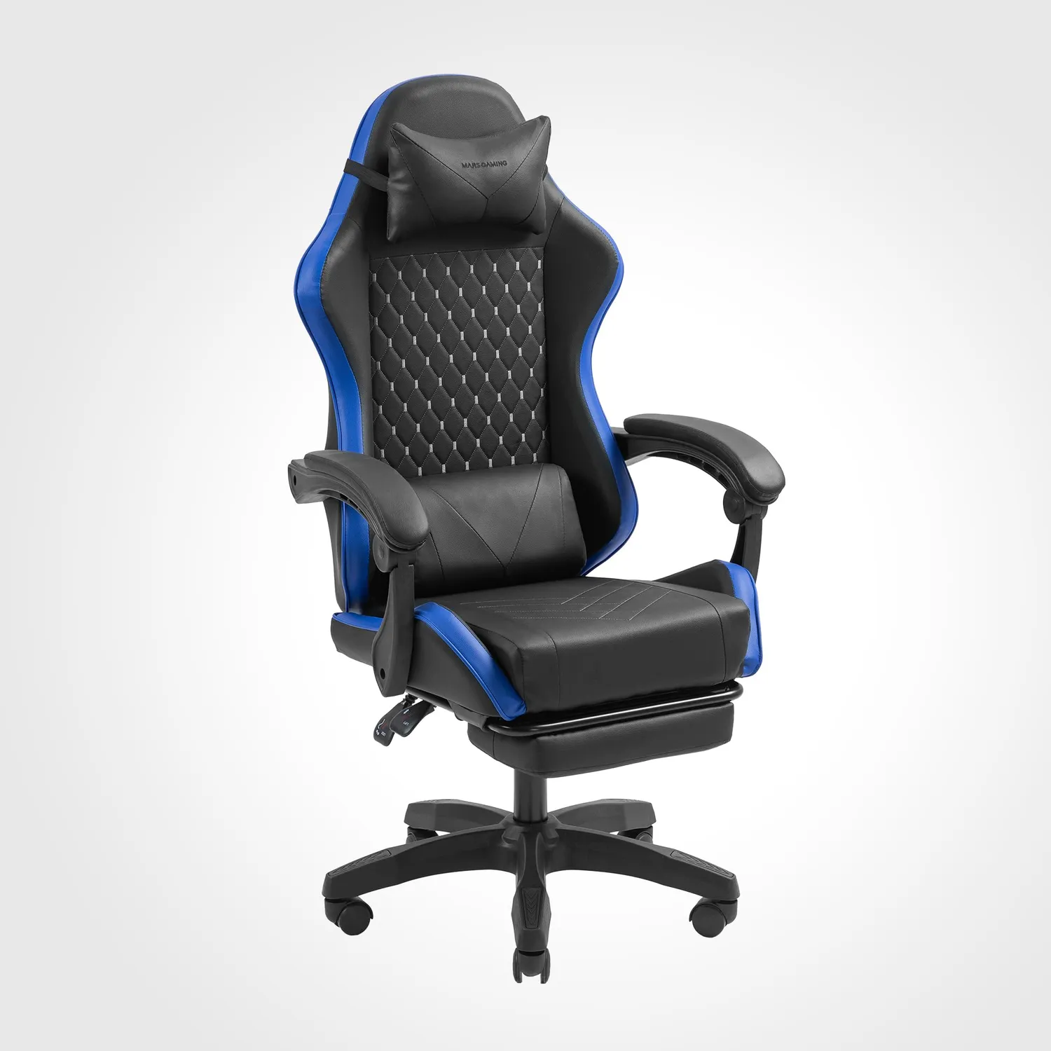 Mars Gaming MGC-X sedia gaming tessuto nero reclinabile