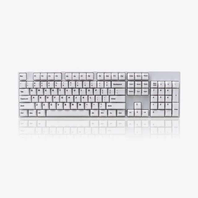 Cerakey V3 Matte White set tasti ceramica con scritte
