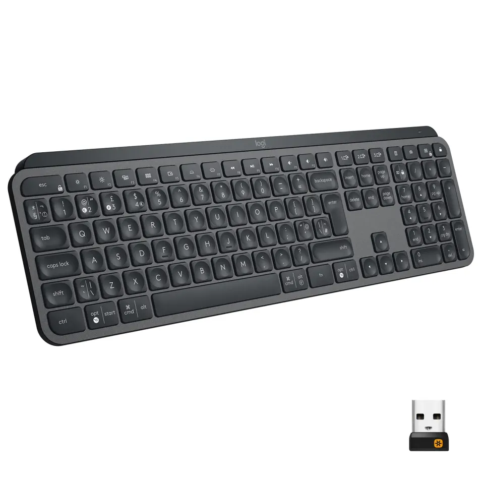 Logitech MX Keys tastiera wireless grafite retroilluminata ITA