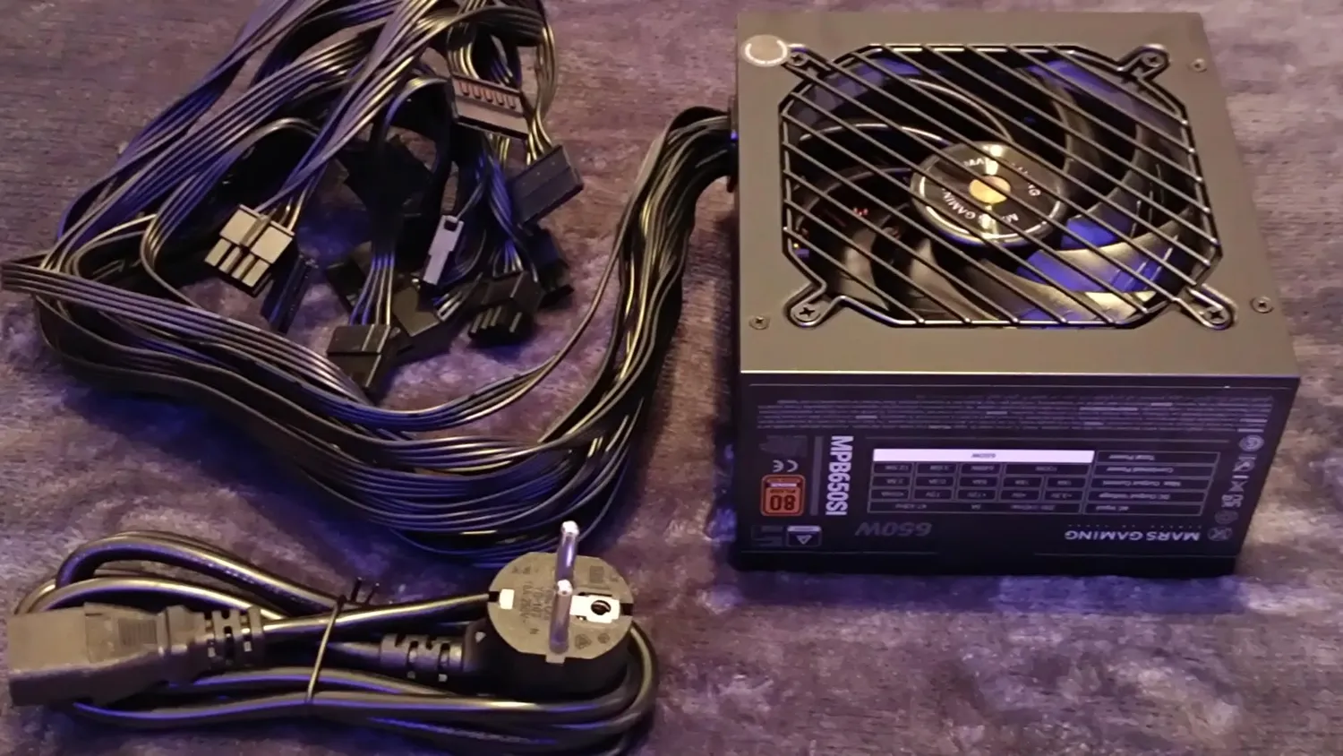 Mars Gaming MPB650SI alimentatore 650W Bronze silenzioso