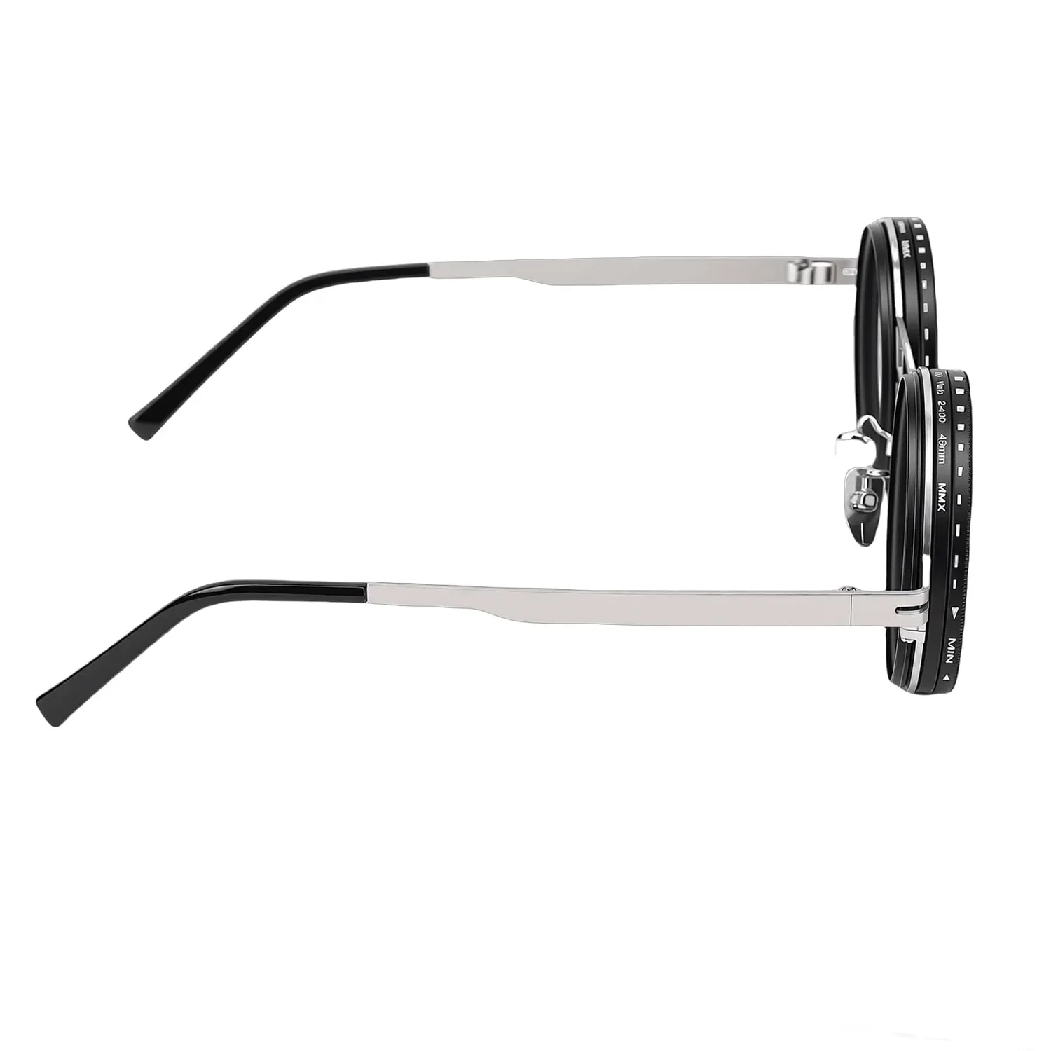 Zunate Occhiali da Sole Polarizzati Tinta Regolabile ND2-400X 49mm