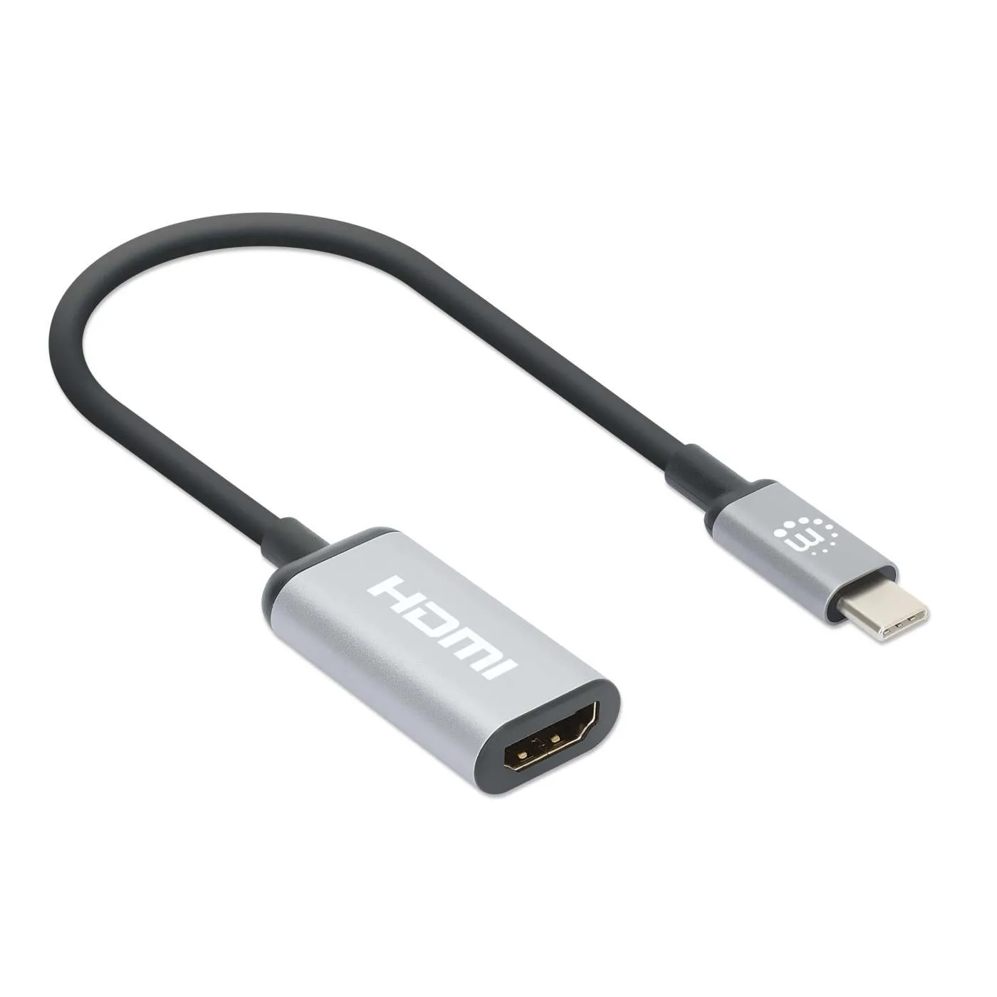Manhattan Adattatore USB-C a HDMI 4K@60Hz Nero