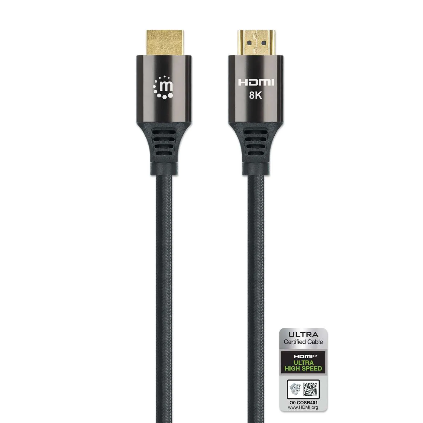 Manhattan cavo HDMI 8K 2 m certificato Ultra High Speed