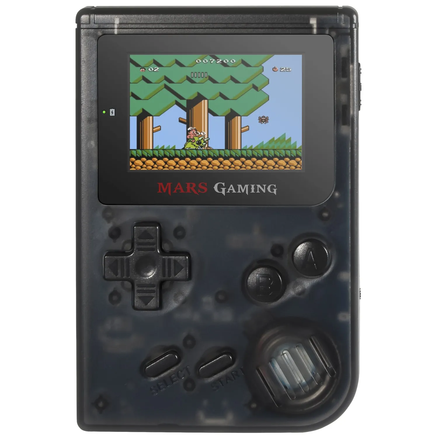Mars Gaming MRBW console portatile retro bianca 151 giochi 2"