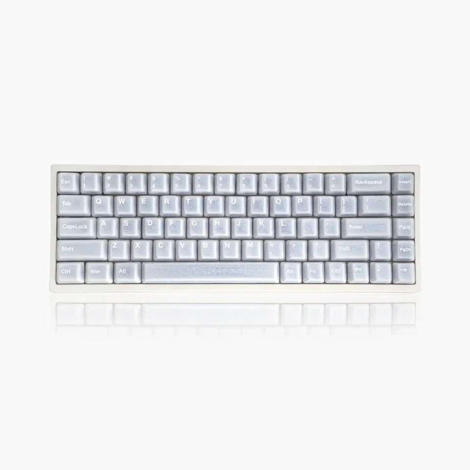 Cerakey Full Set V2 Purple Crazed keycap ceramica viola
