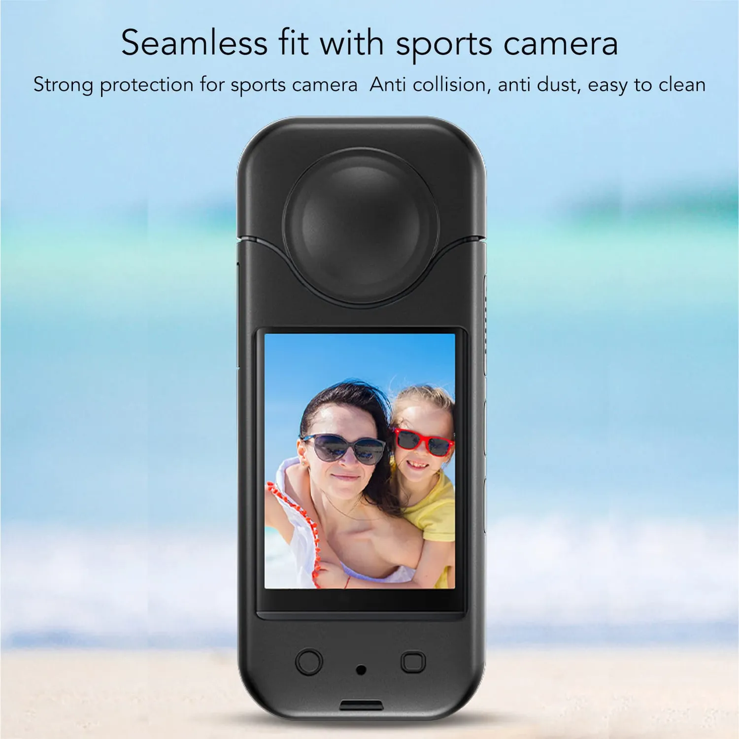 Zunate X3 custodia silicone fotocamera antiurto divisa