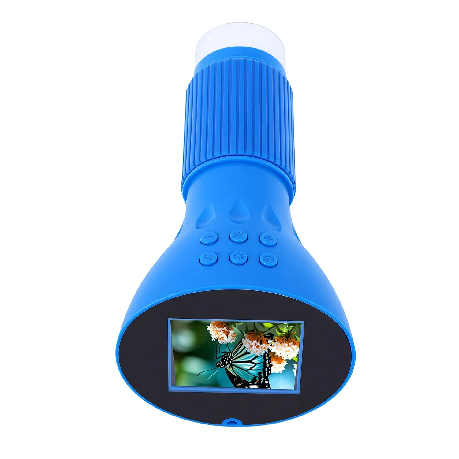 Zunate 1000X microscopio bambini schermo 2 pollici