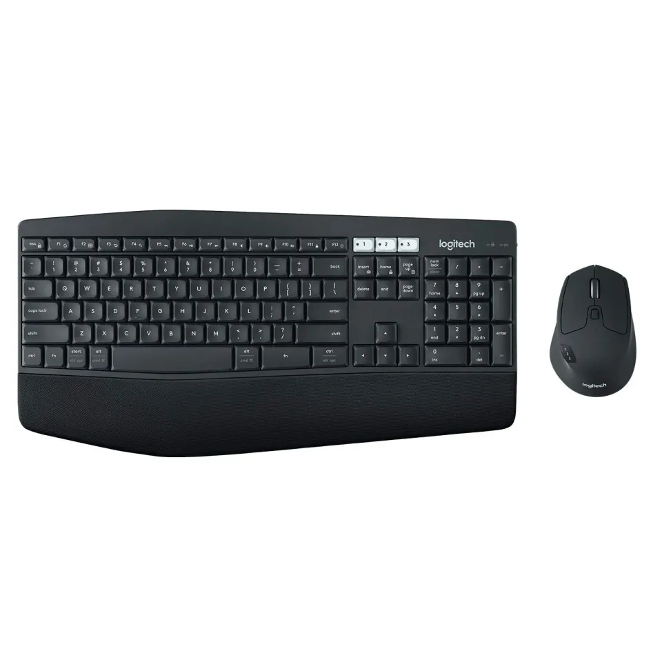 Logitech MK850 Kit Tastiera e Mouse Wireless Nero ITA