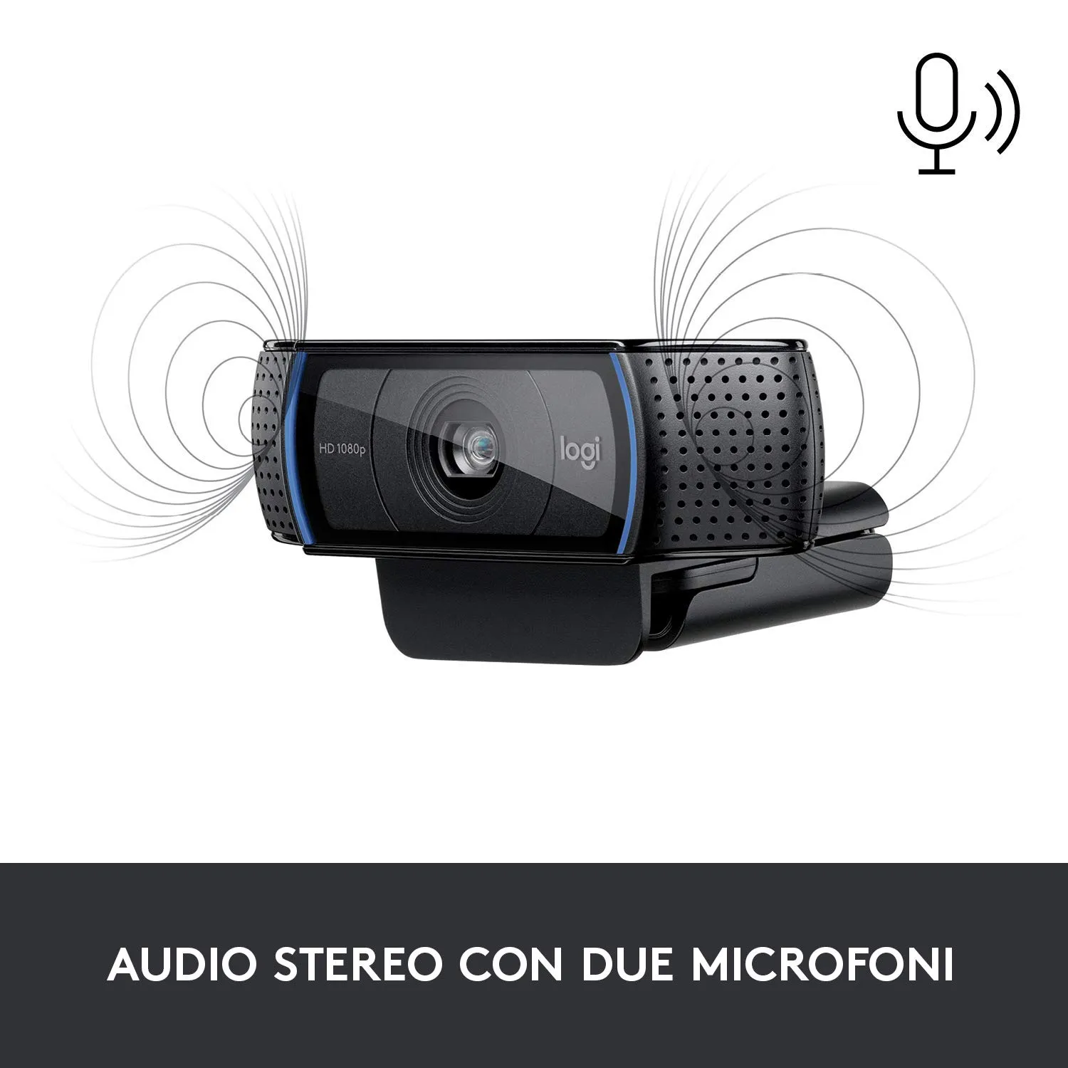 Logitech C920 HD Pro Webcam Full HD USB autofocus