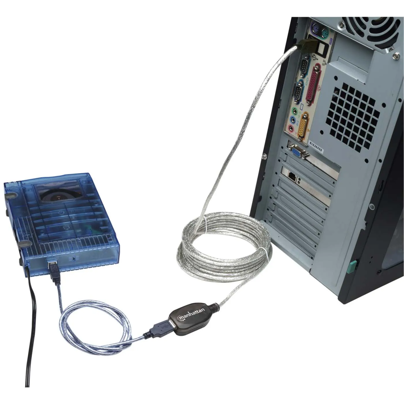 Manhattan cavo prolunga USB 2.0 attivo 480 Mbps