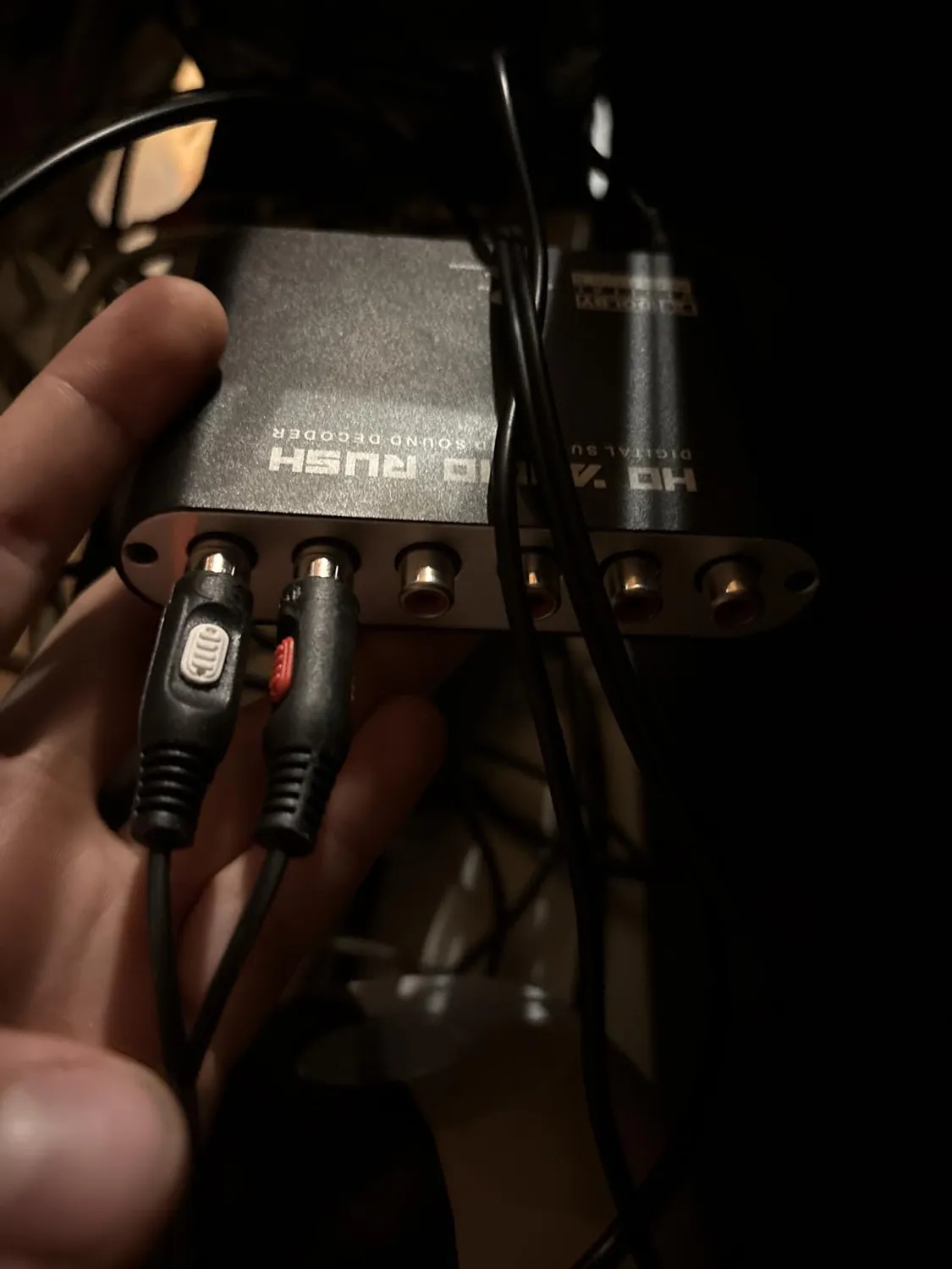 Zunate decoder audio 5.1CH ottico coassiale analogico