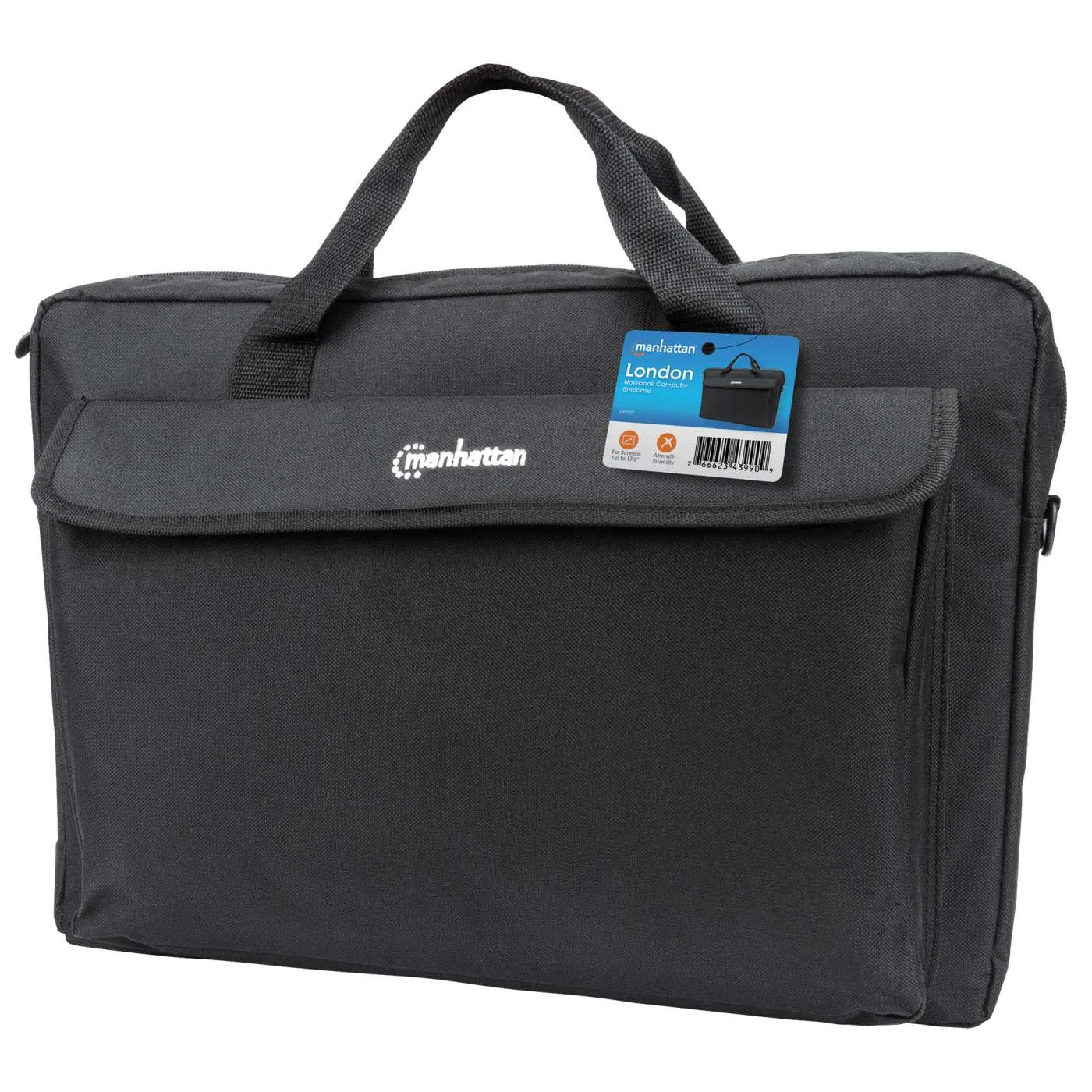 Manhattan London Borsa Laptop 17,3" Nera