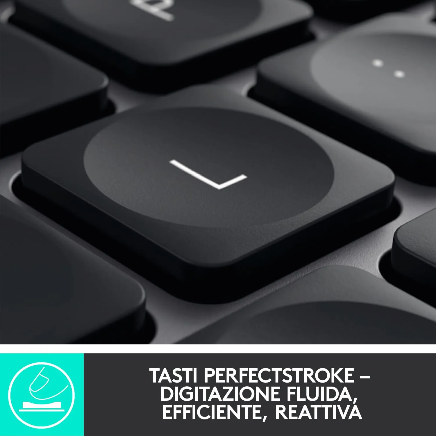 Logitech MX Keys for Mac tastiera wireless grigia retroilluminata