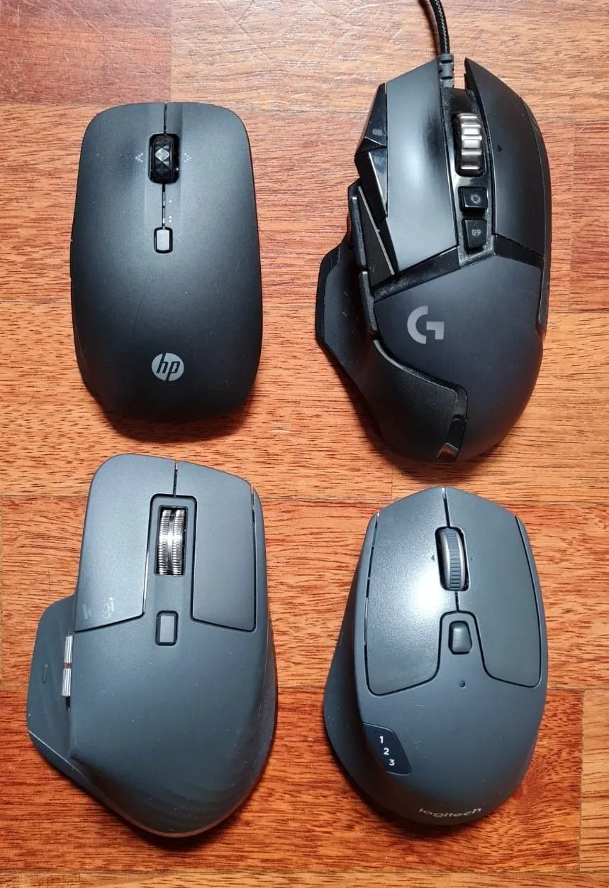 Logitech M720 Triathlon Mouse Wireless Multidispositivo Bluetooth