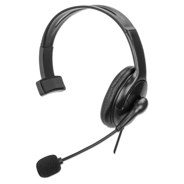 Manhattan Mono USB cuffia monoaurale USB con microfono