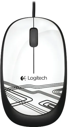 Logitech M105 mouse USB bianco 1000dpi ambidestro