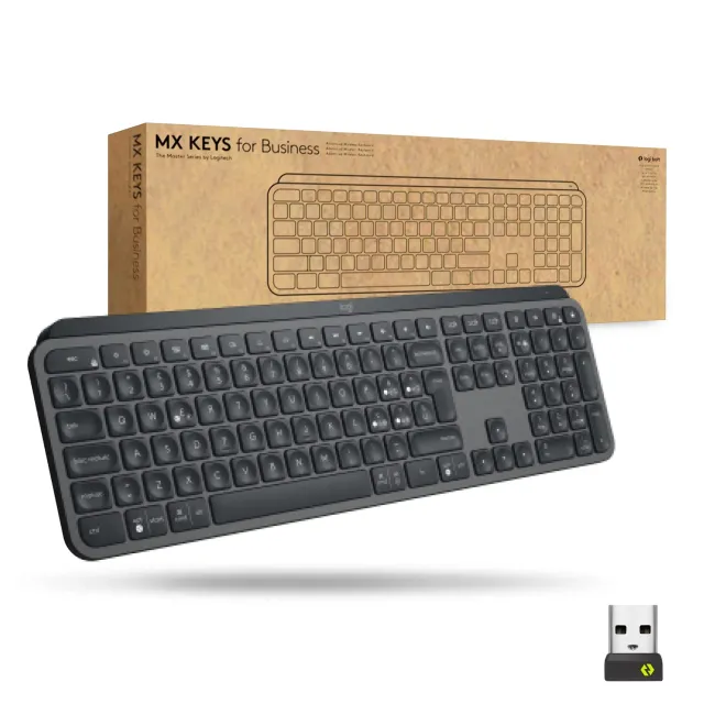 Logitech MX Keys for Business tastiera wireless ITA retroilluminata