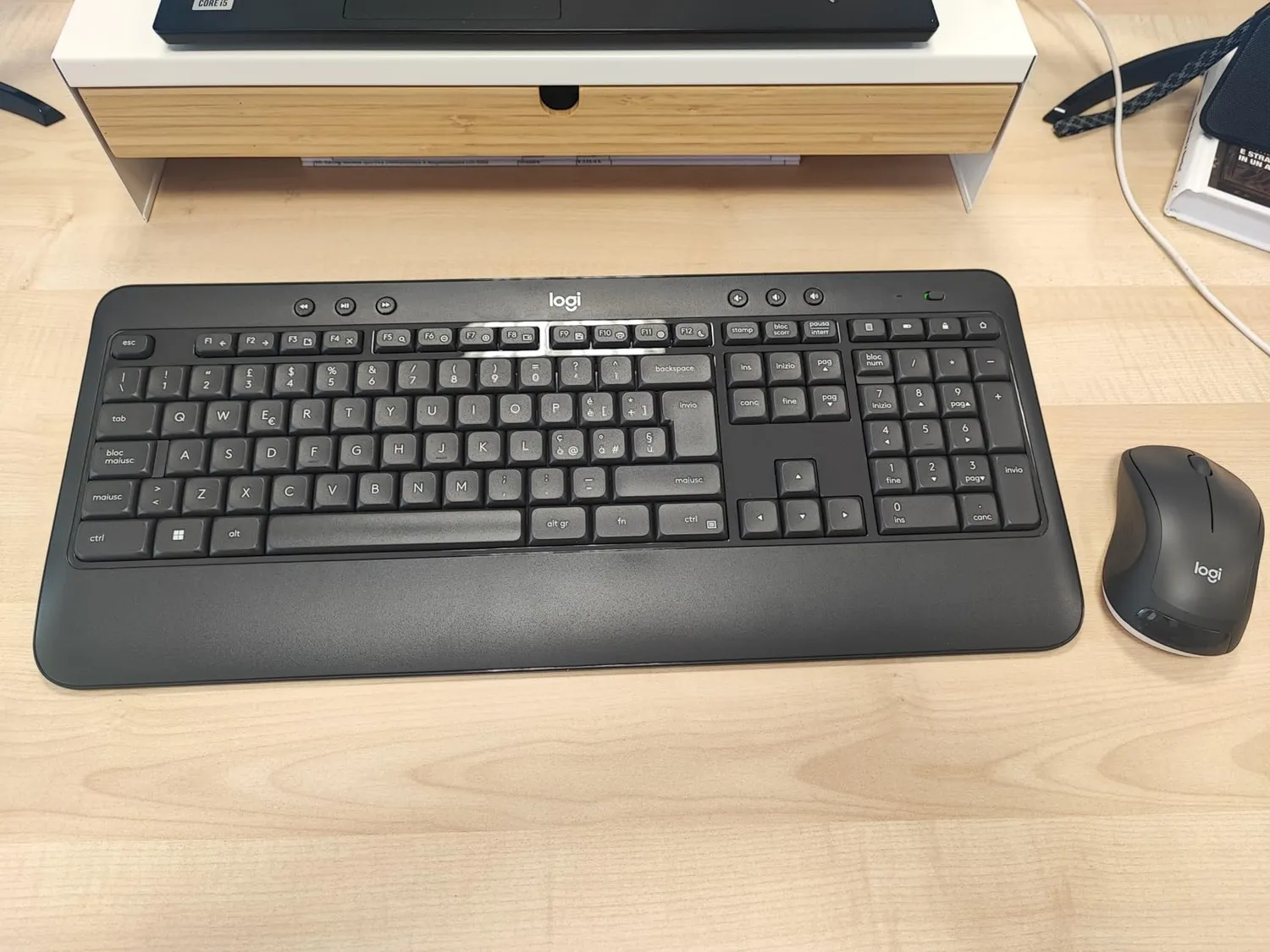 Logitech MK540 kit tastiera e mouse wireless Windows