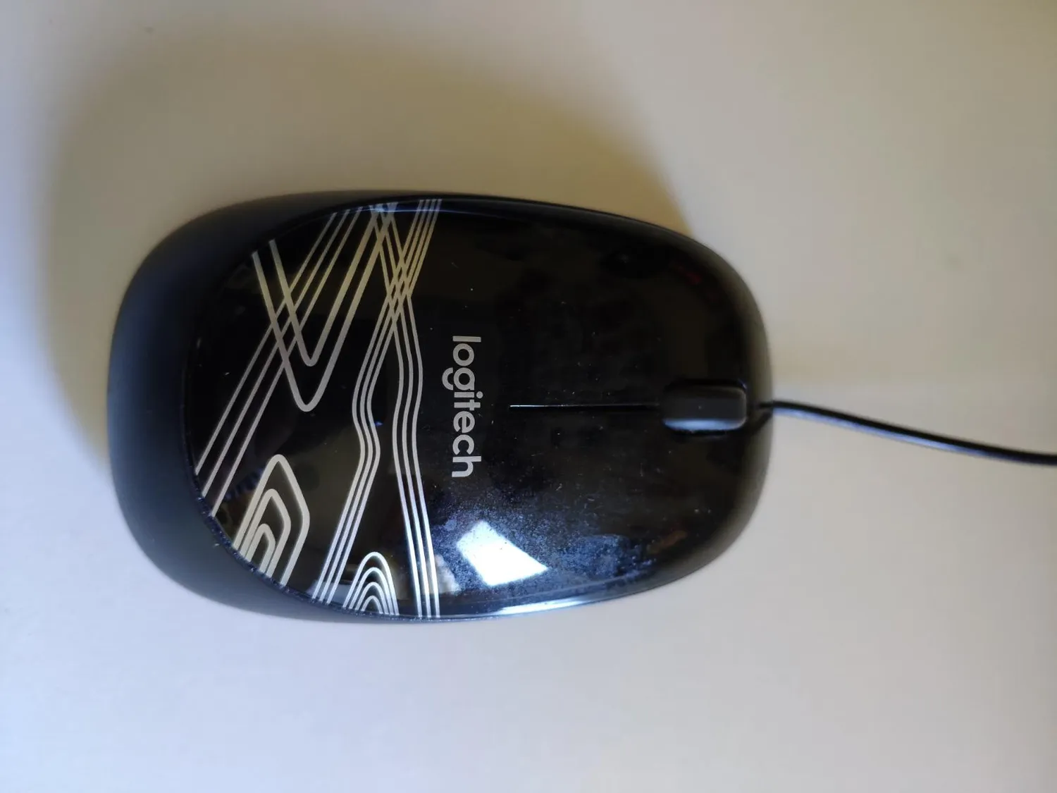 Logitech M105 mouse USB con filo nero ottico