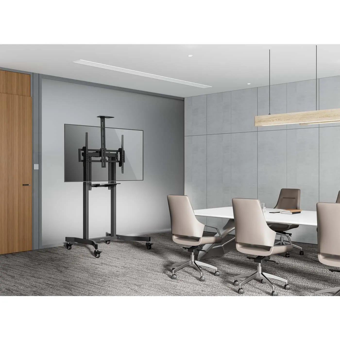 Manhattan Multimedia Carrello TV Motorizzato 55-100" 120 kg