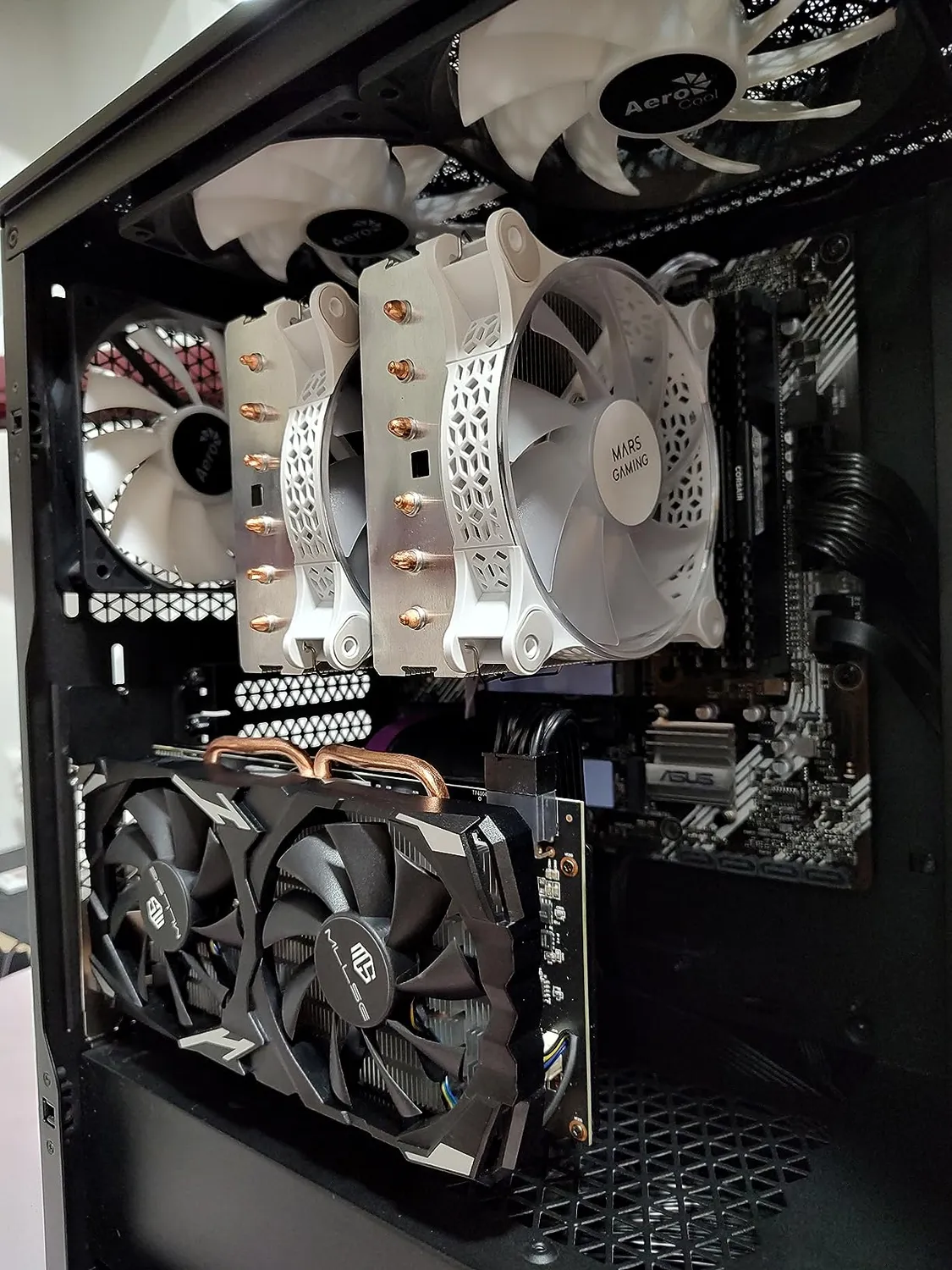 Mars Gaming MCPU33 dissipatore CPU doppia torre 140W FRGB