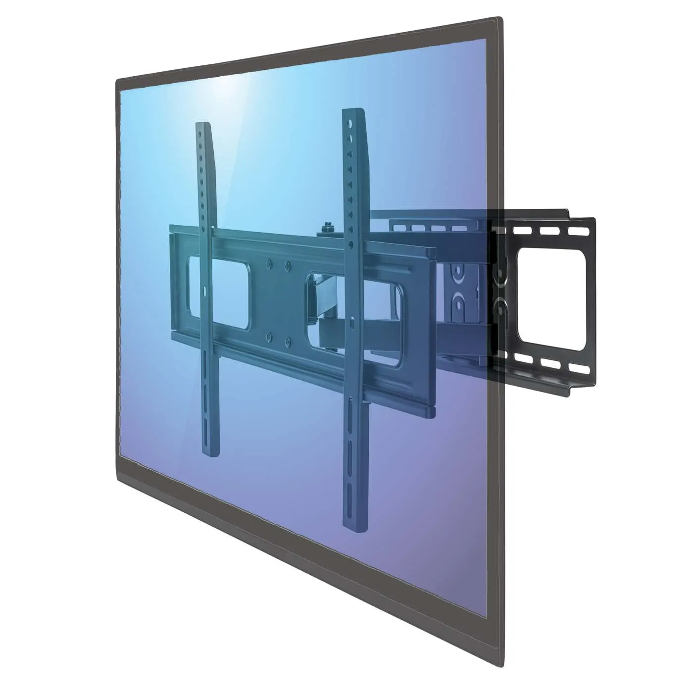 Manhattan Full-Motion Supporto TV 37-70" Nero 50kg VESA
