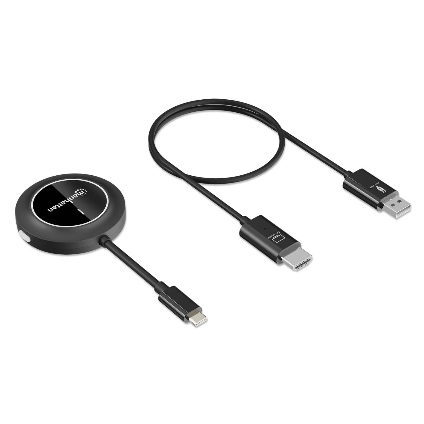 Manhattan 1080p kit HDMI wireless USB-C Full HD
