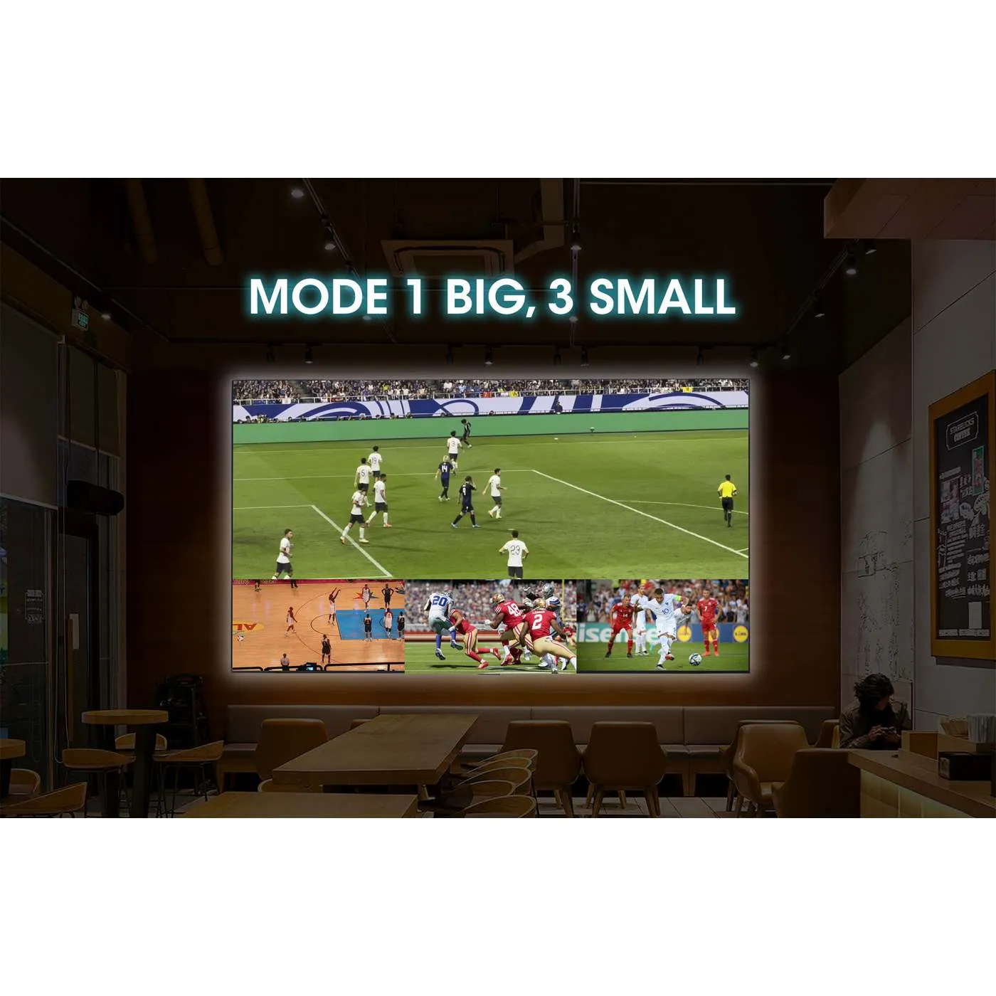 Manhattan Switch Multiviewer HDMI 4 Porte 4K 30Hz PiP