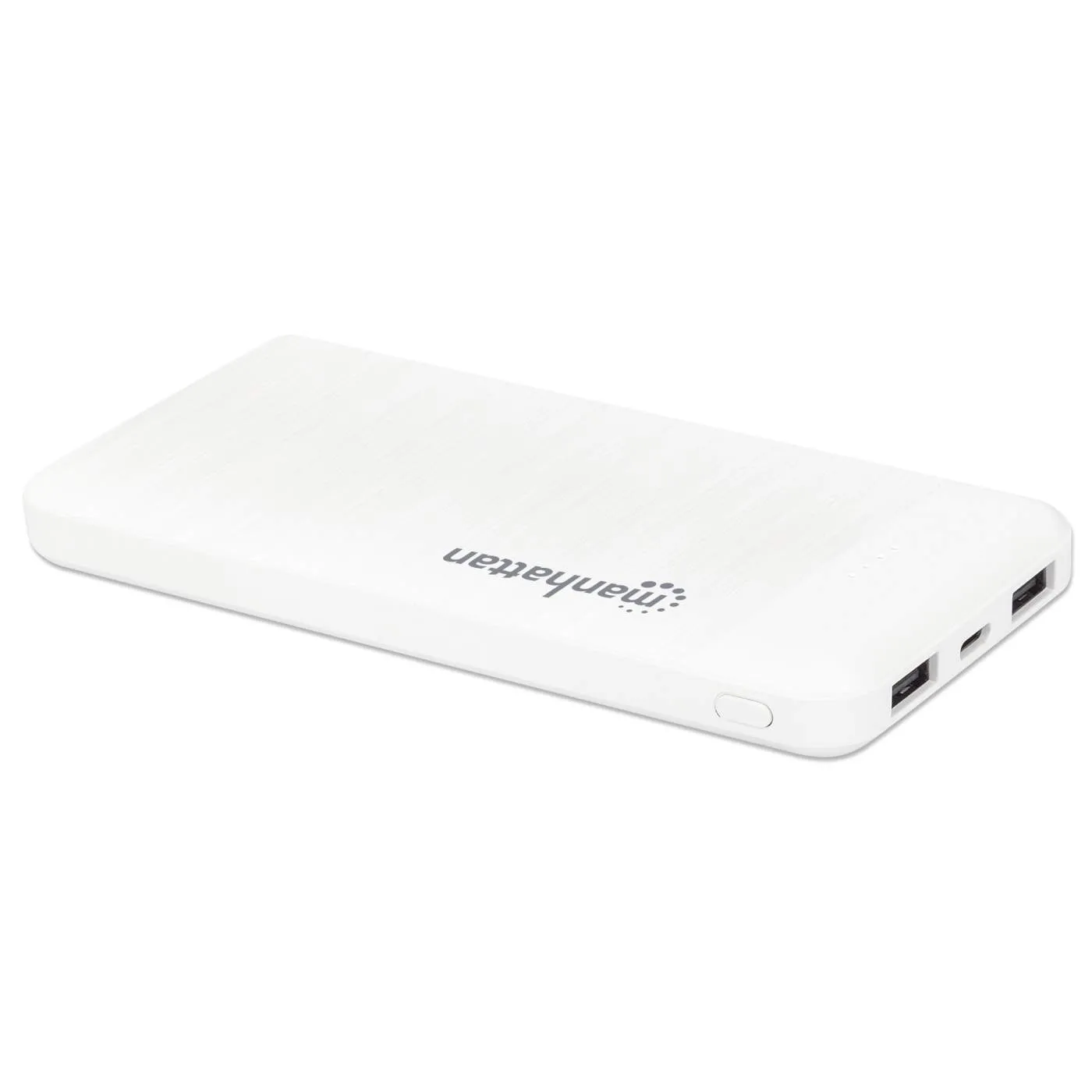 Manhattan power bank 10000 mAh 2 USB-A portatile