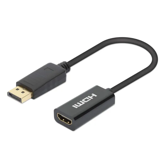Manhattan adattatore DisplayPort HDMI 4K@60Hz attivo