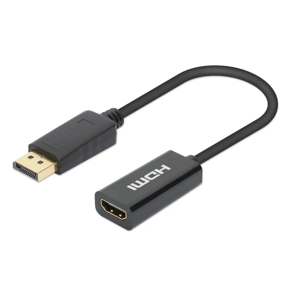 Manhattan adattatore DisplayPort HDMI 4K@60Hz attivo