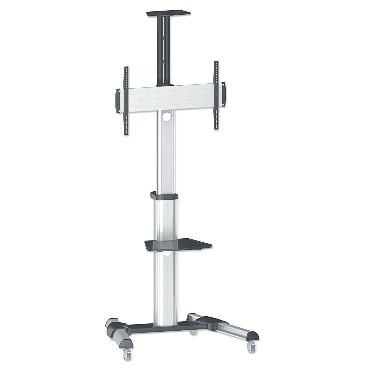 Manhattan carrello TV 37-86 pollici alluminio
