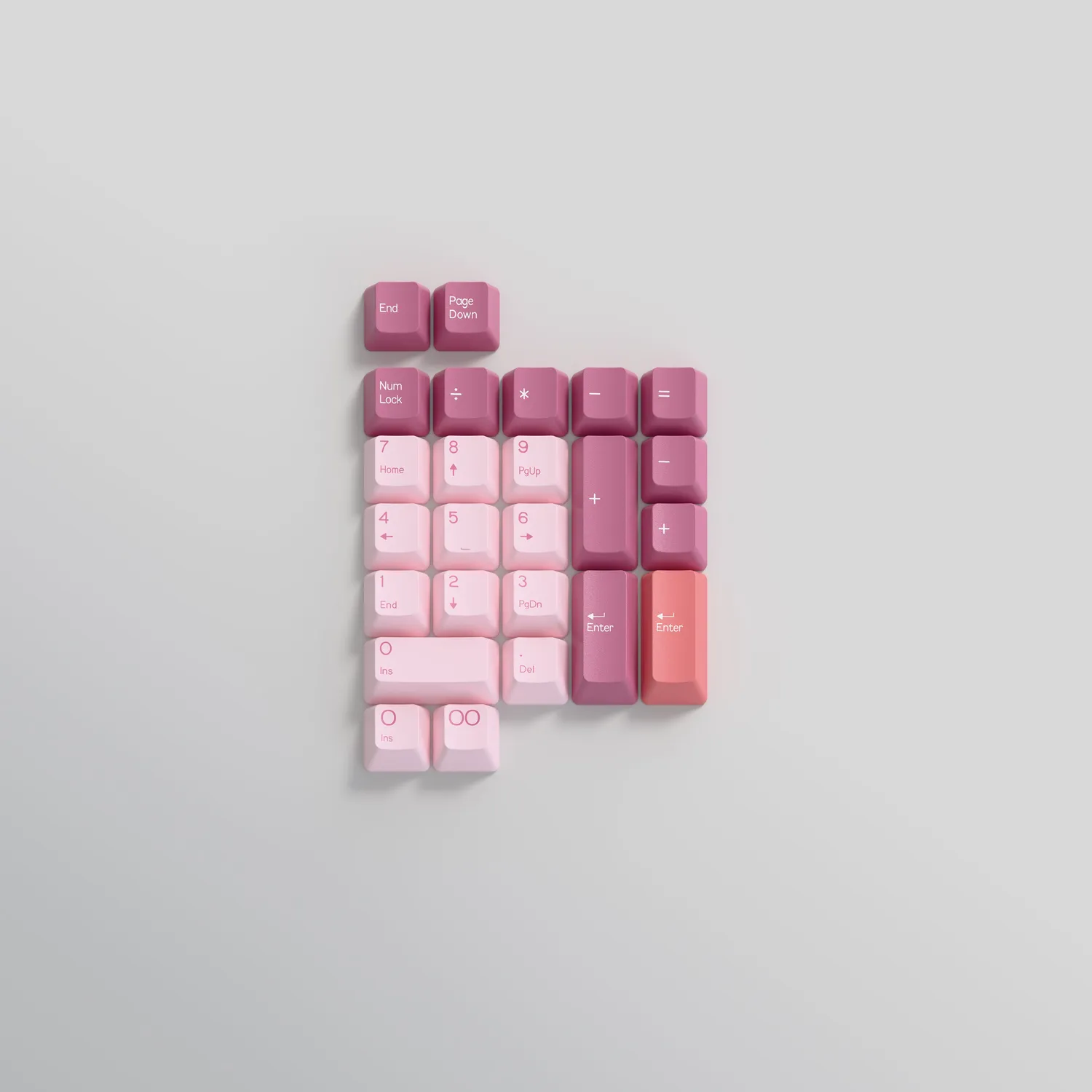 DCS Holy Caster keycaps kit base double-shot