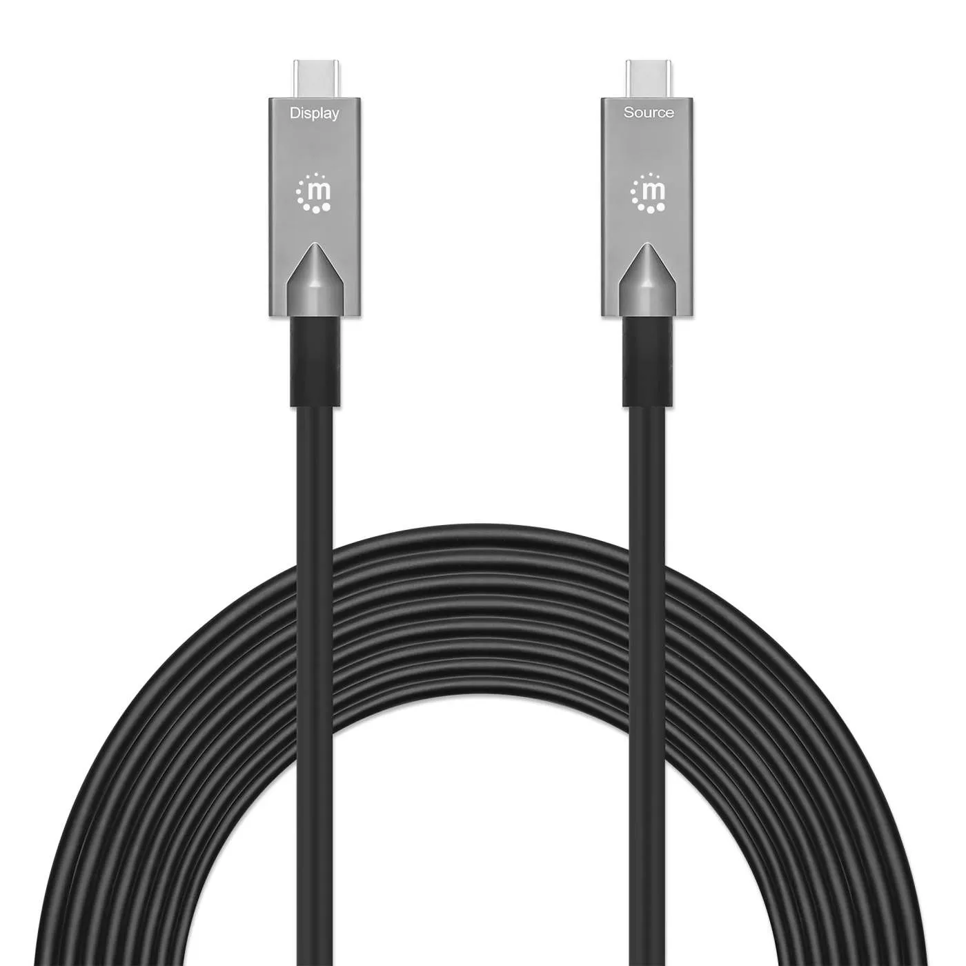 Manhattan cavo USB-C ottico attivo 10 m 10Gbps 60W 4K